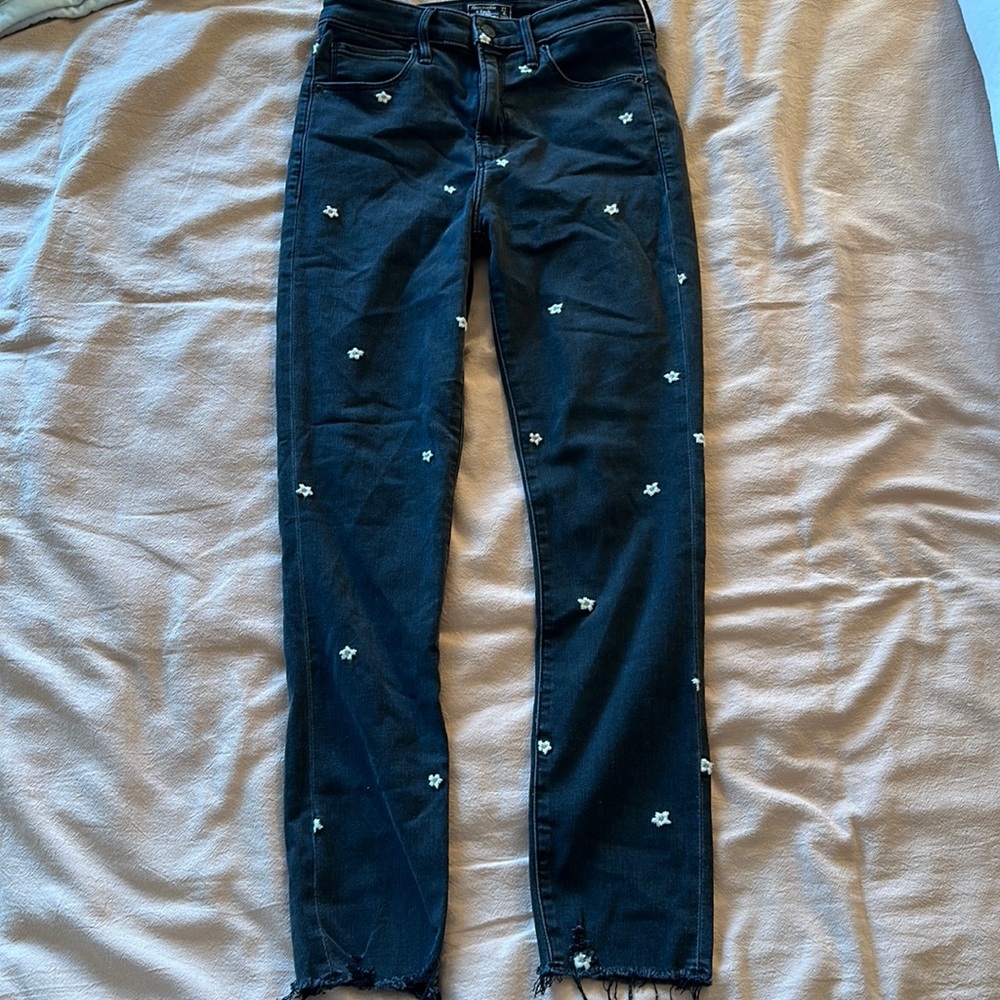 Abercrombie - High rise super skinny jeans